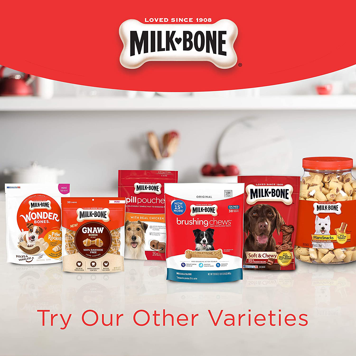 Milk-Bone Flavor Snacks Dog Treats Animals & Pet Supplies > Pet Supplies > Dog Supplies > Dog Treats Milk-Bone   