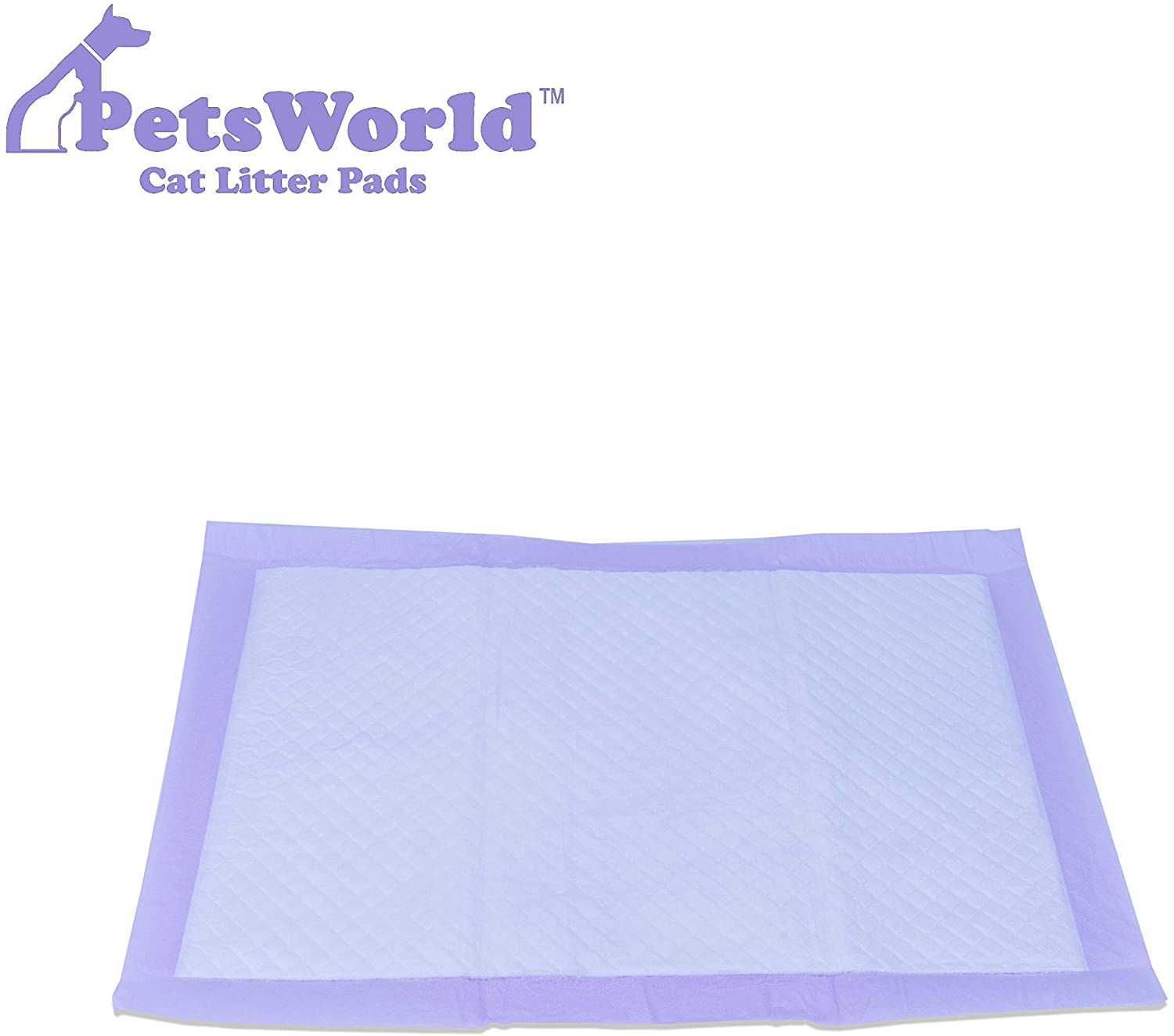 PETSWORLD Cat Pads Refills for Tidy Cats Breeze Litter System for Cat Litter Box, 50 to 400 Pads Animals & Pet Supplies > Pet Supplies > Cat Supplies > Cat Litter Box Mats PETSWORLD   