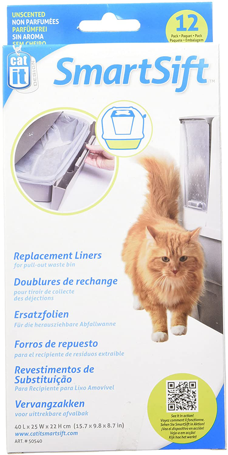 Catit Design Smartsift Liner for Cat Pan with Drawer Animals & Pet Supplies > Pet Supplies > Cat Supplies > Cat Litter Box Liners Catit   
