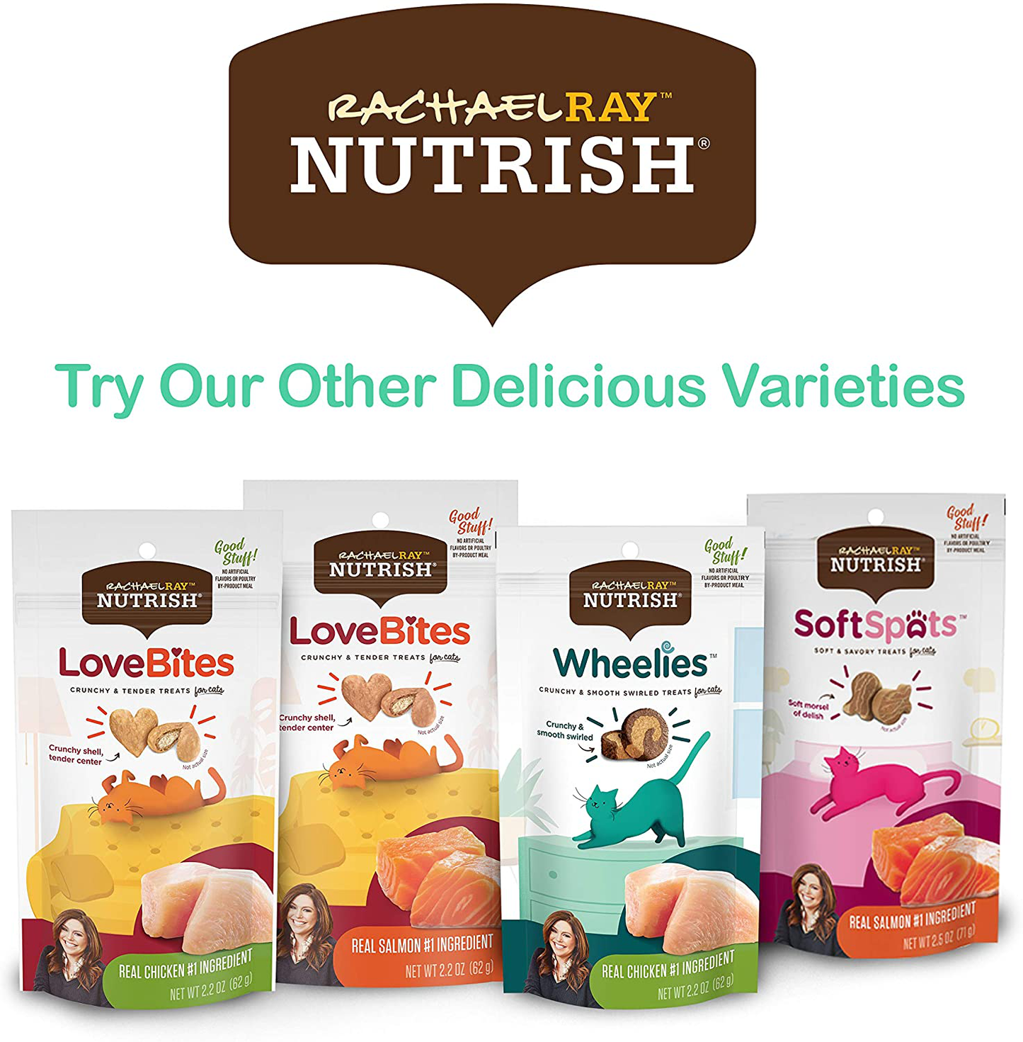 Rachael Ray Nutrish Cat Treats Animals & Pet Supplies > Pet Supplies > Cat Supplies > Cat Treats Rachael Ray Nutrish   