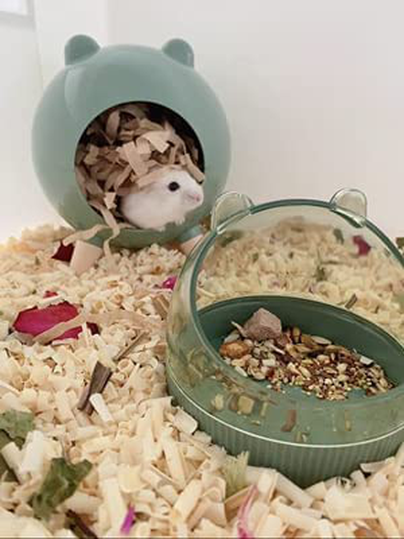 Burrowing Comfortable Hamster House Large Hideout for Hedgehog Chinchilla Bear Dragon Nest Hamster Accessories Animals & Pet Supplies > Pet Supplies > Small Animal Supplies > Small Animal Habitat Accessories ZAMATE   