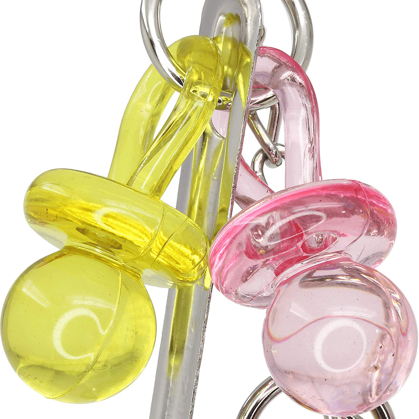 Bonka Bird Toys 1340 Sneaker Delight Stainles Steel Acrylic Pacifier Colorful Parrot Macaw Animals & Pet Supplies > Pet Supplies > Bird Supplies > Bird Toys Bonka Bird Toys   