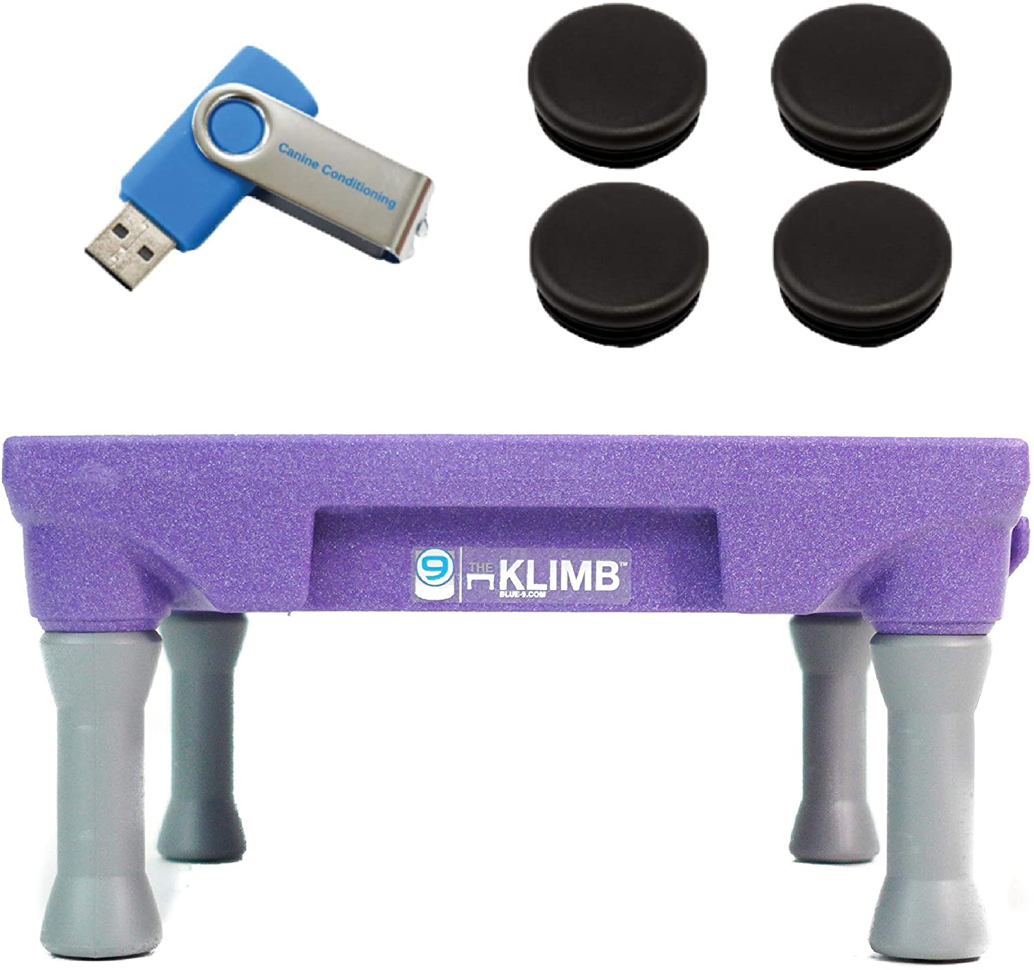 Blue-9 Klimb Training Kit, Professionally Designed Dog Platform and Accessories for Training and Agility and Accessories Animals & Pet Supplies > Pet Supplies > Dog Supplies > Dog Treadmills Blue-9 Purple  