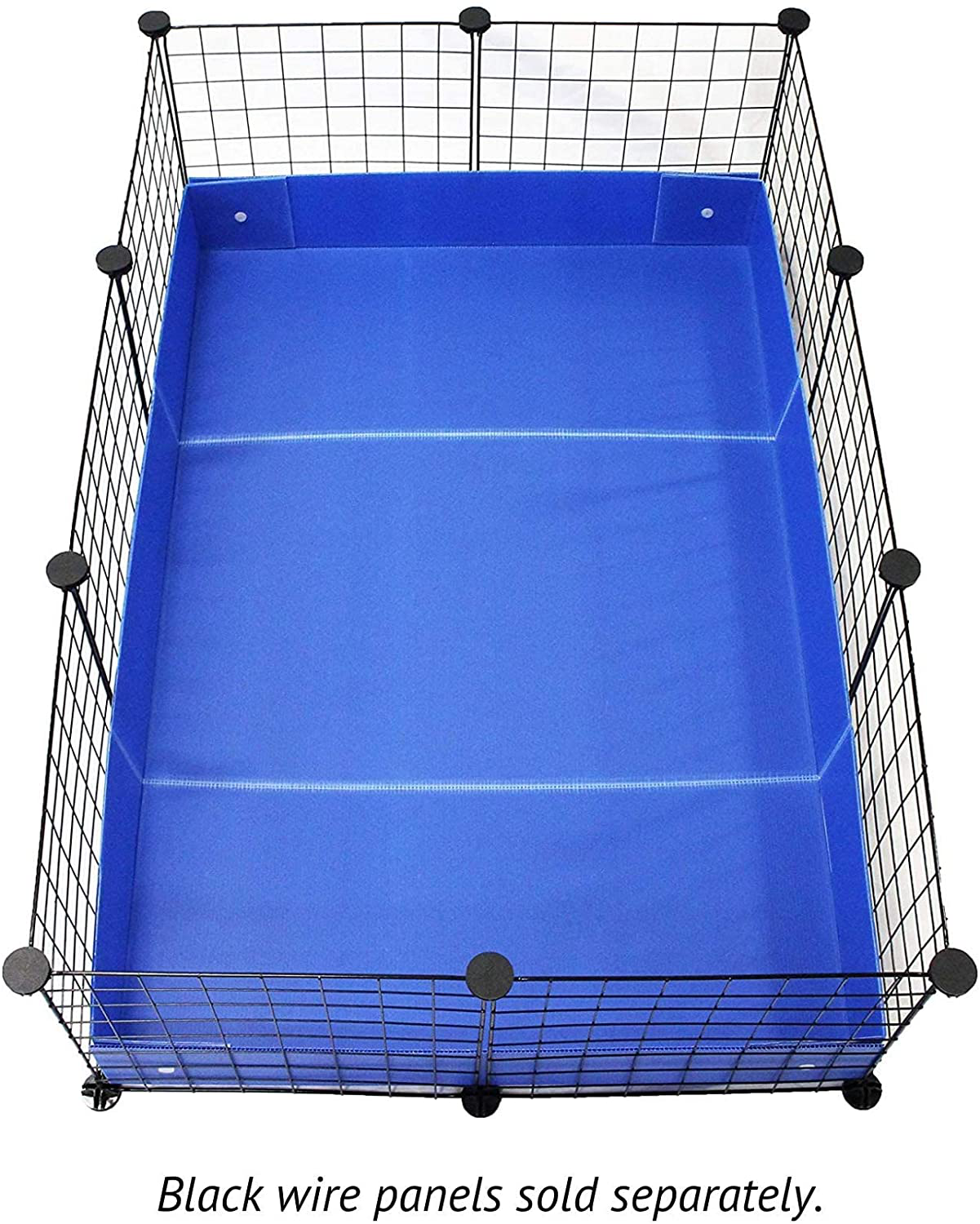 Midlee Corrugated Plastic Guinea Pig Cage Liner- 2X3 Panel Size Animals & Pet Supplies > Pet Supplies > Small Animal Supplies > Small Animal Habitats & Cages Midlee   