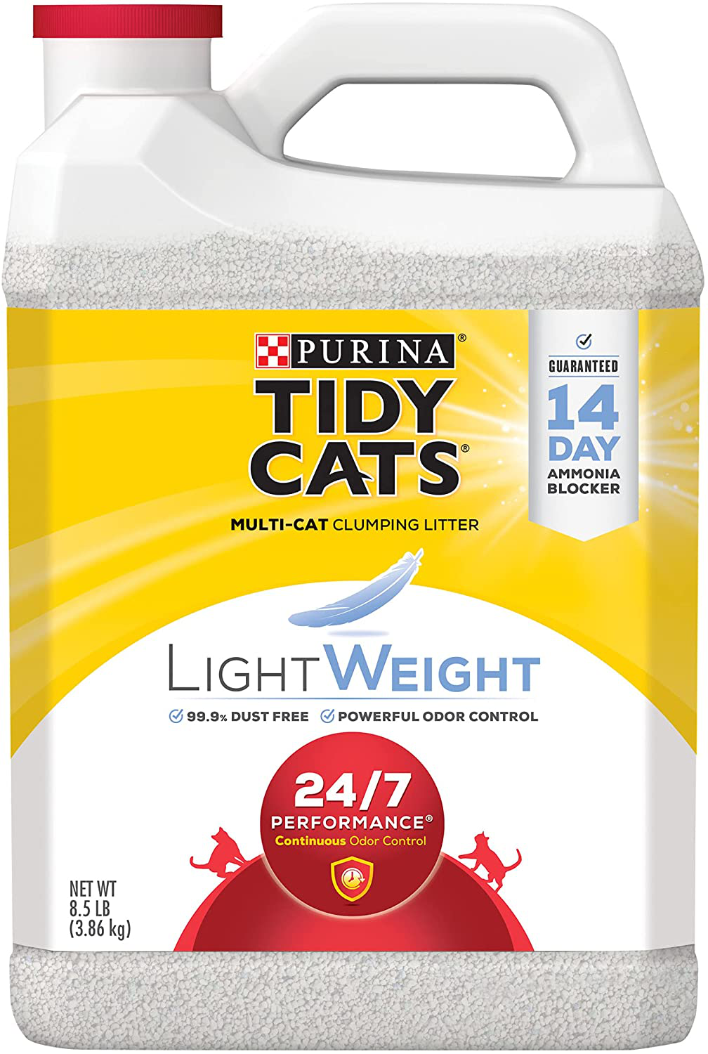 Purina Tidy Cats Lightweight 24/7 Performance Clumping Cat Litter Animals & Pet Supplies > Pet Supplies > Cat Supplies > Cat Litter Purina Tidy Cats 24/7 Performance (2) 8.5 lb. Jugs 
