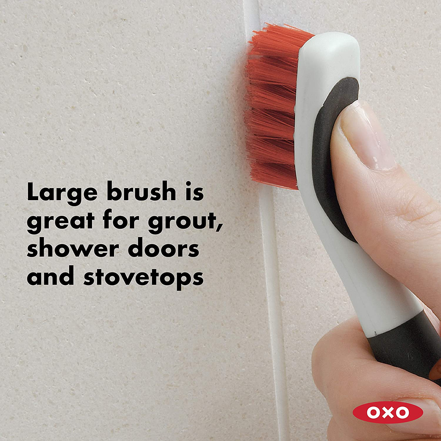 OXO Good Grips Deep Clean Brush Set & OXO Good Grips Grout Brush