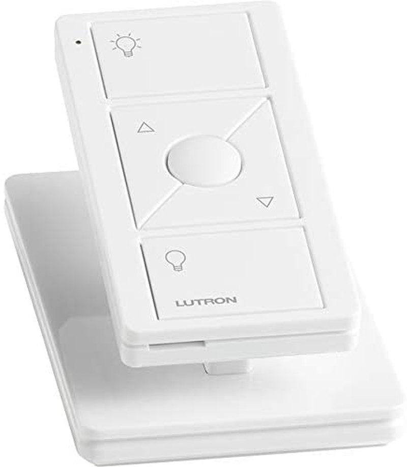 Lutron 3-Button with Raise/Lower Pico Remote for Caseta Wireless Smart Lighting Dimmer Switch, PJ2-3BRL-WH-L01R, White Animals & Pet Supplies > Pet Supplies > Fish Supplies > Aquarium Decor Lutron   