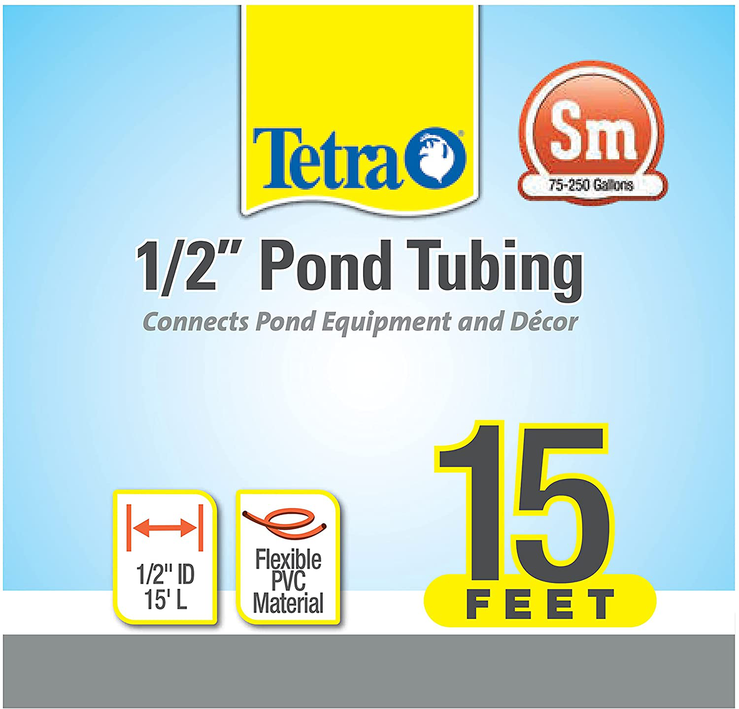 Tetrapond Pond Tubing, 1/2-Inch by 15-Feet Animals & Pet Supplies > Pet Supplies > Fish Supplies > Aquarium & Pond Tubing Tetra Pond   