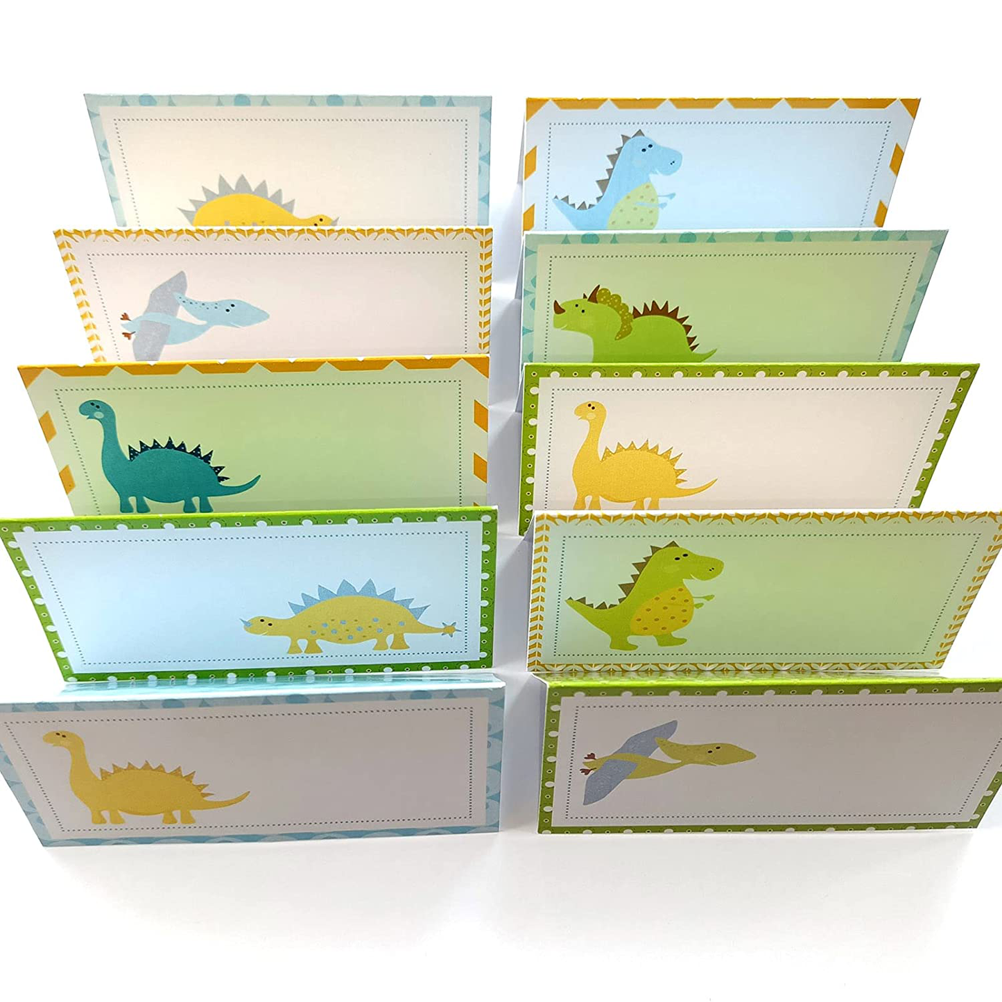 Dinosaur Place Tent Cards - Boy Girl Birthday Baby Shower Party Supplies - Set of 12 Animals & Pet Supplies > Pet Supplies > Small Animal Supplies > Small Animal Food Adore By Nat   