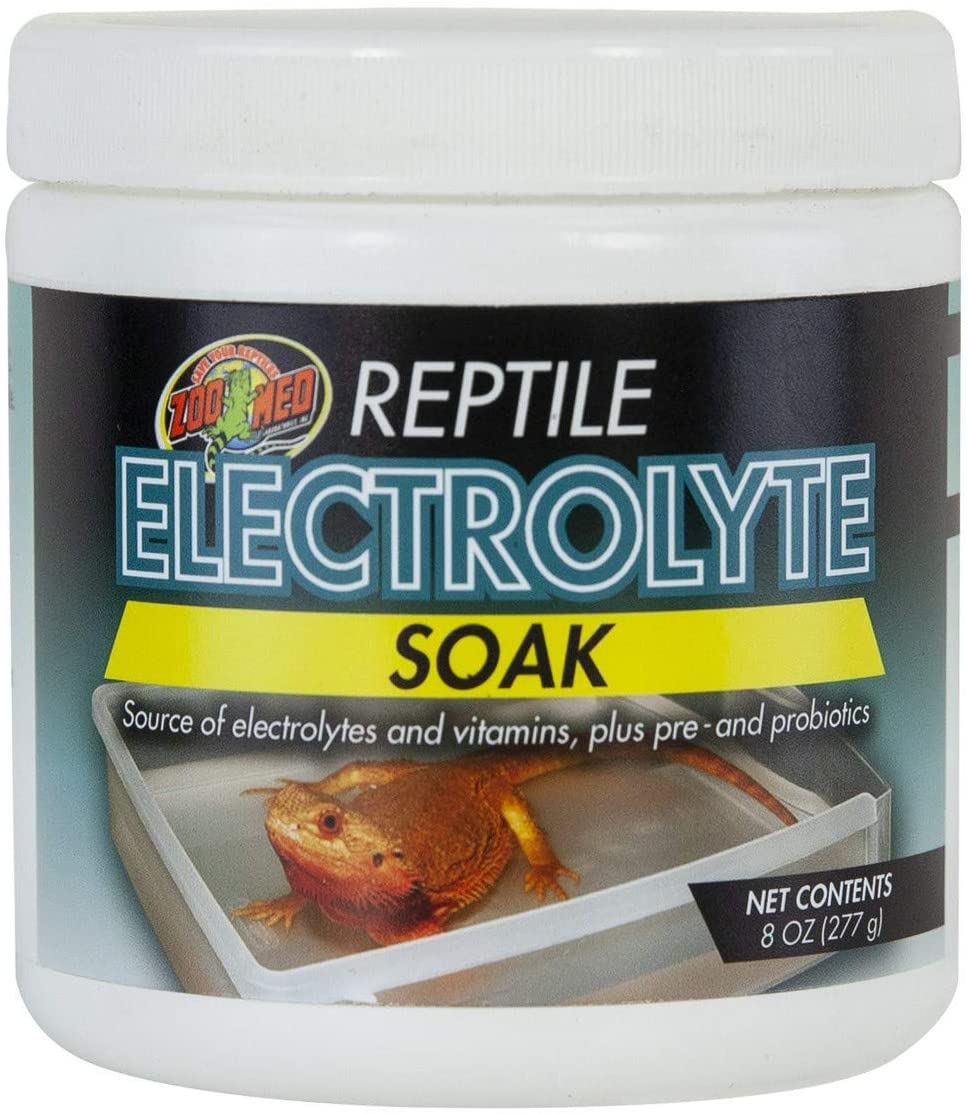 Dbdpet 'S Bundle with Zoomed Reptile & Amphibian Electrolyte Soak (8Oz) & Includes Pro-Tip Guide - Great for Beardies, Chameleons, and Geckos after Laying Eggs!