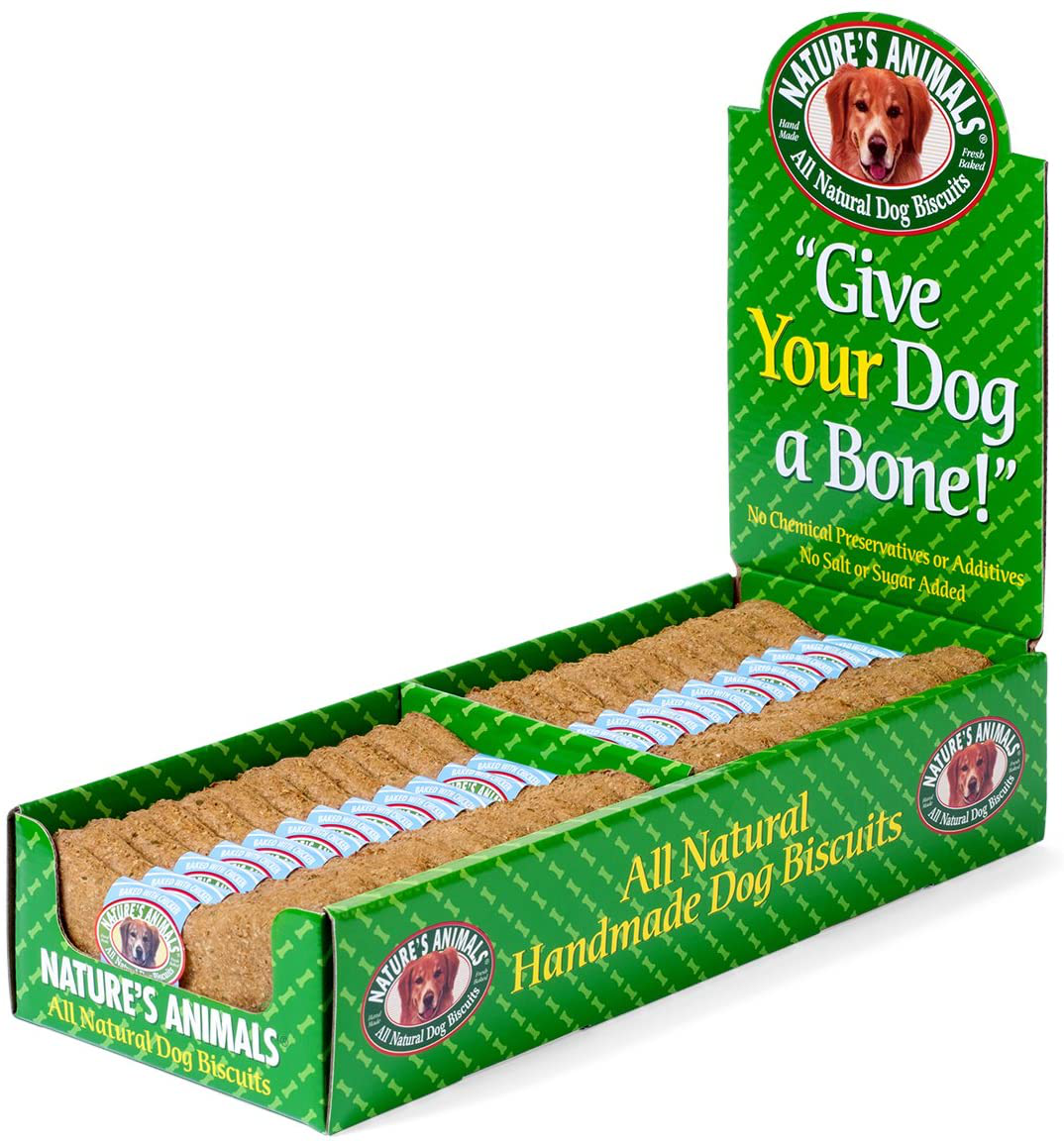 Nature’S Animal Original Bakery Biscuits, All Natural Dog Treats, 24 Count Animals & Pet Supplies > Pet Supplies > Small Animal Supplies > Small Animal Treats Nature's Animals   