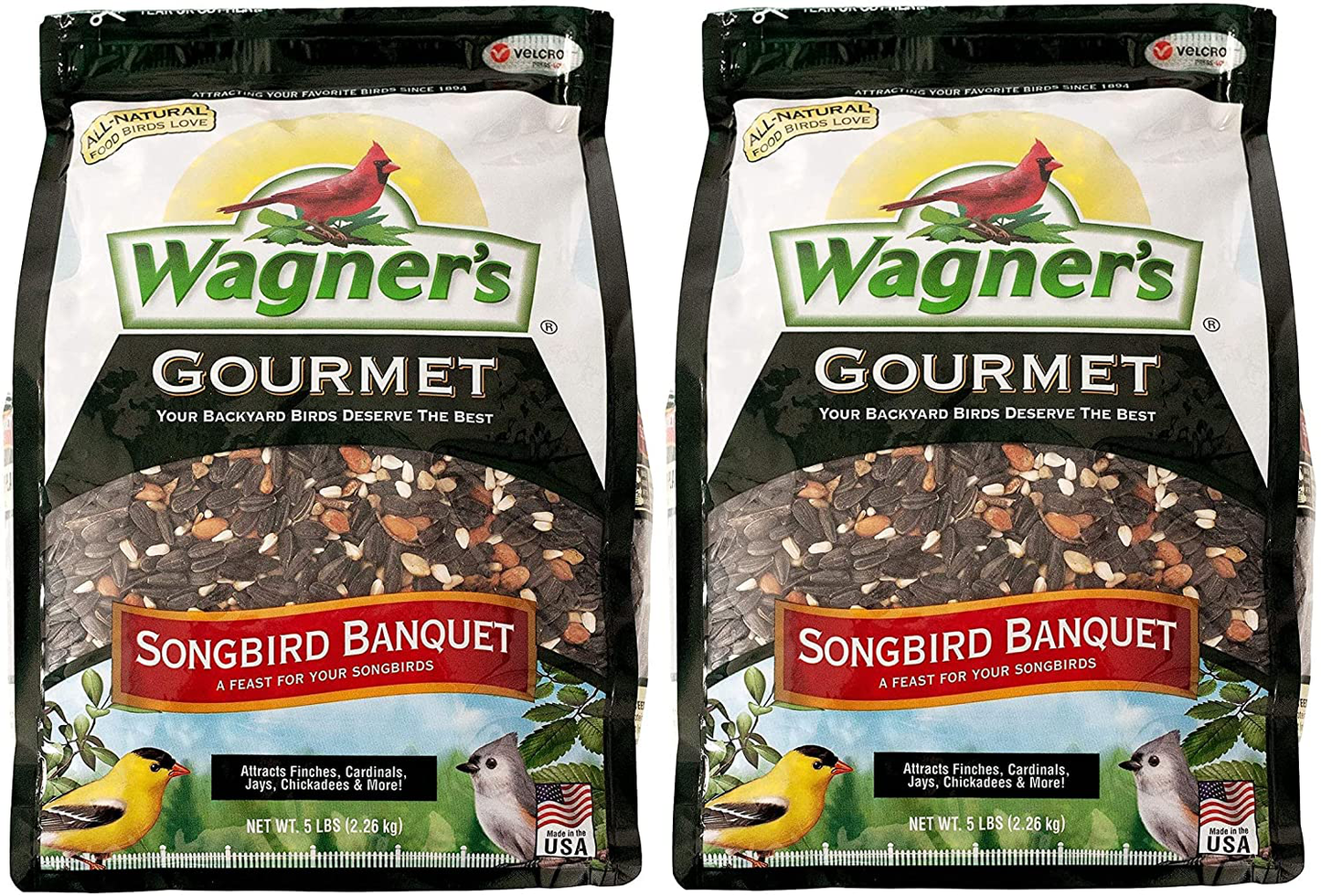 Wagner'S Songbird Banquet Wild Bird Food Animals & Pet Supplies > Pet Supplies > Bird Supplies > Bird Food Wagner's 2-Pack  