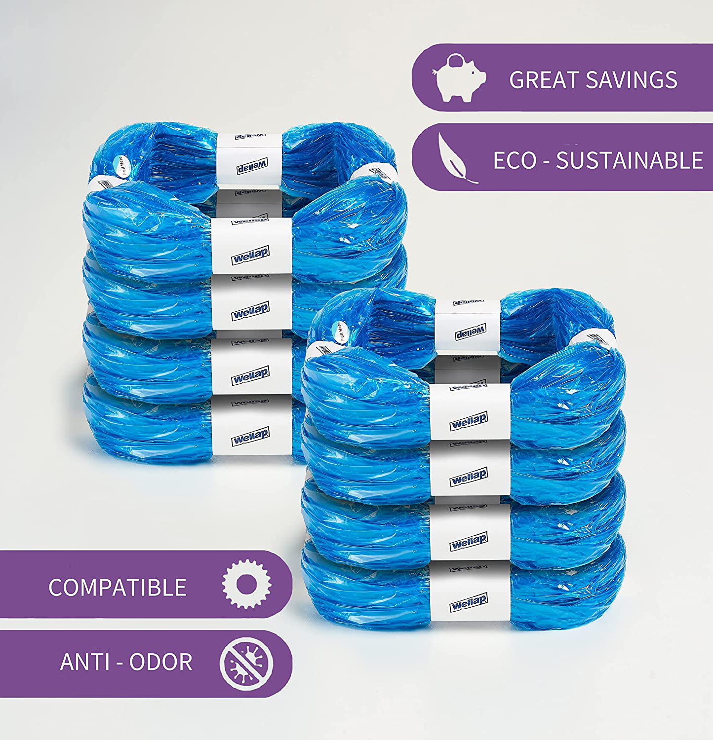 Glomire Litter Refills Compatible with Litter Geni Pail