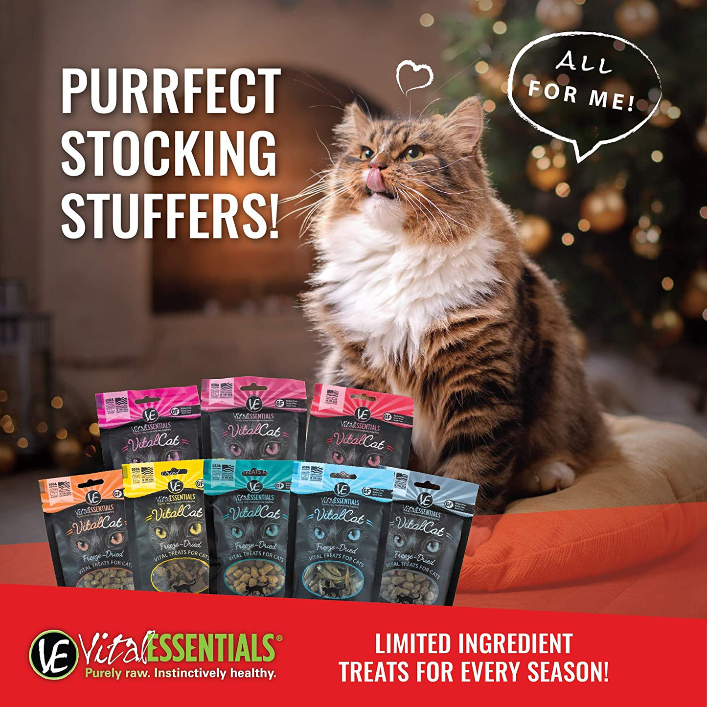 Vital Cat Freeze-Dried All-Natural Wild Alaskan Salmon Cat Treats, 1.1 Oz. Animals & Pet Supplies > Pet Supplies > Cat Supplies > Cat Treats Vital Essentials   