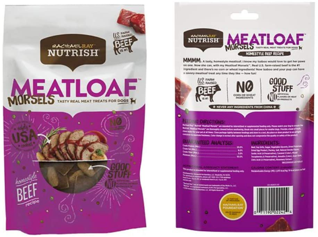 Rachael Ray Nutrish Dog Treats Variety Pack, 5 Flavors with 3Oz Each - Beef Burger Bites, Chicken Savory Roasters, Meatloaf Morsels, Turkey Bacon Recipe, and Beef Savory Roasters Animals & Pet Supplies > Pet Supplies > Dog Supplies > Dog Treats Rachael Ray Nutrish   