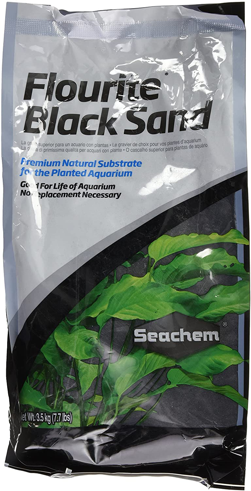 Seachem Fluorite Black Sand Substrate, 7.7Lb Animals & Pet Supplies > Pet Supplies > Fish Supplies > Aquarium Gravel & Substrates Seachem   