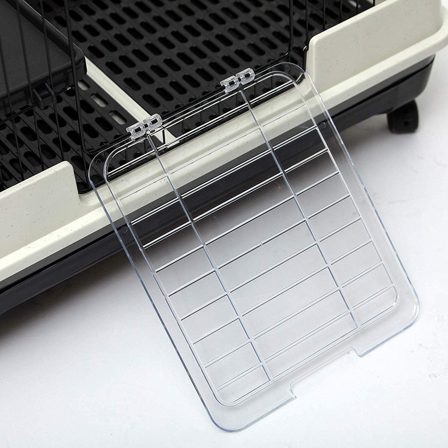 Mcage Large Deluxe Indoor/Outdoor Guinea Pig Chinchilla Ferret Squirrel Rabbit Bunny Hutch House Small Animal Critter Habitat Casters Animals & Pet Supplies > Pet Supplies > Small Animal Supplies > Small Animal Habitats & Cages Mcage   