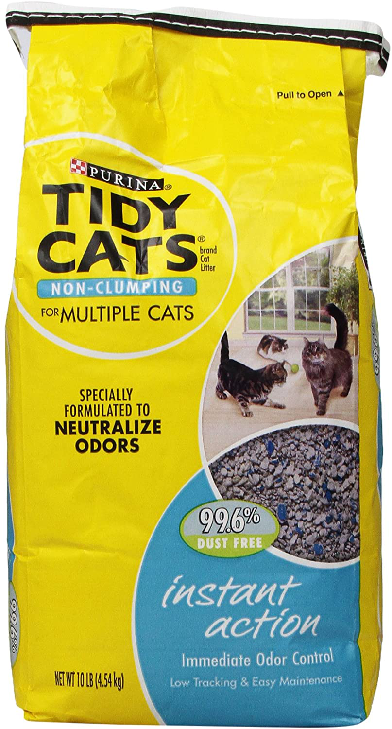 Tidy Cat Multi Cat Cat Litter, 10 Lb Animals & Pet Supplies > Pet Supplies > Cat Supplies > Cat Litter Tidy Cat   