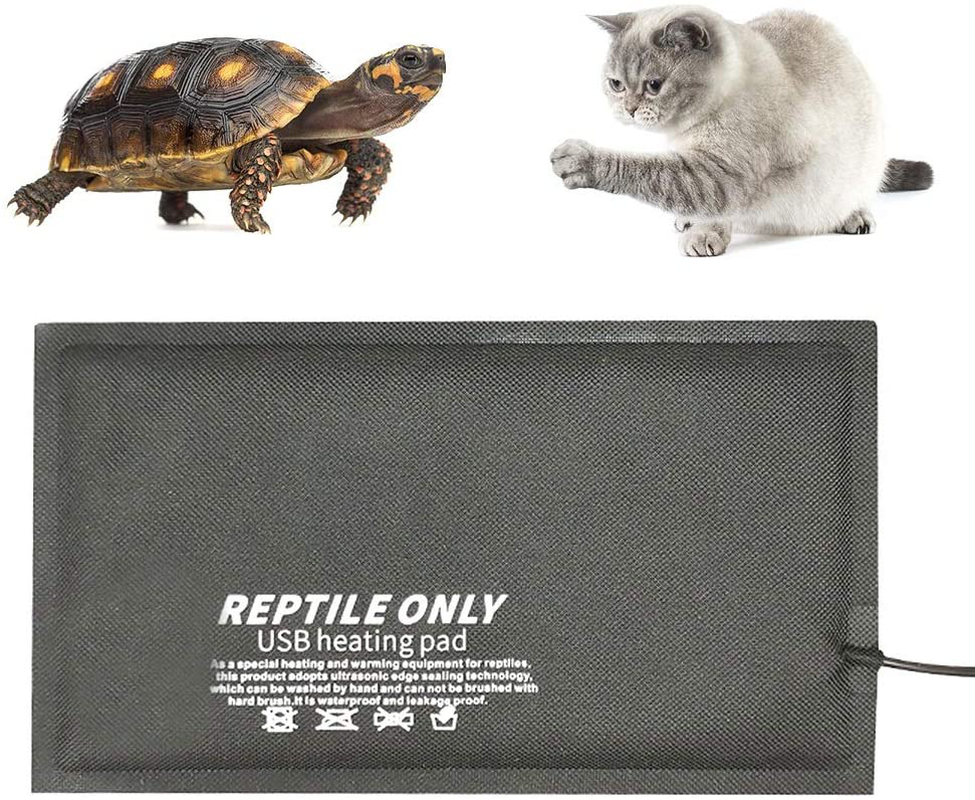 LYHSH Pet Heating Pad Thermal Lizard Safety Insulation Reptile Pet Warmer 5V 2A Electric Cloth Heater Home USB Heating Pad Bed Winter Portable Reptile & Amphibian Habitat (Color : 2 S) Animals & Pet Supplies > Pet Supplies > Reptile & Amphibian Supplies > Reptile & Amphibian Habitats LYHSH   