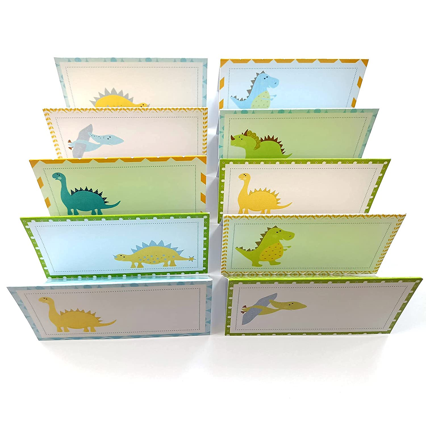 Dinosaur Place Tent Cards - Boy Girl Birthday Baby Shower Party Supplies - Set of 12 Animals & Pet Supplies > Pet Supplies > Small Animal Supplies > Small Animal Food Adore By Nat   