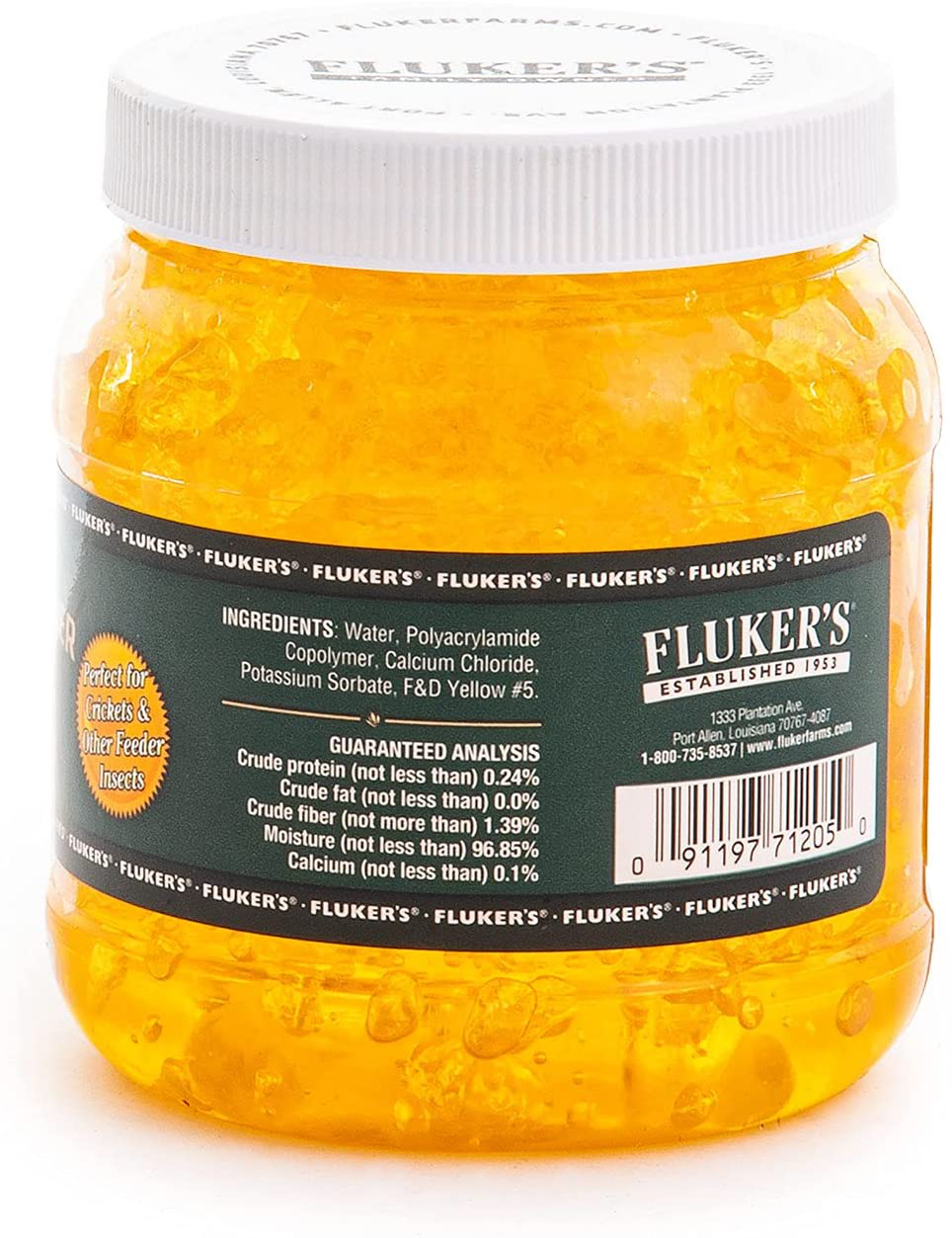 Fluker'S 8-Ounce Cricket Quencher Calcium Fortified Animals & Pet Supplies > Pet Supplies > Reptile & Amphibian Supplies > Reptile & Amphibian Food Flukers   