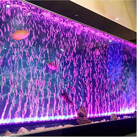 HCDMRE LED Air Bubble Light Aquarium Light Underwater Submersible Fish Tank Light Color Changing Making Oxygen Aquarium Tools,Us Plug,46Cm/18.1" Animals & Pet Supplies > Pet Supplies > Fish Supplies > Aquarium Lighting Dou-Ge HCDMRE 46cm/18.1"  