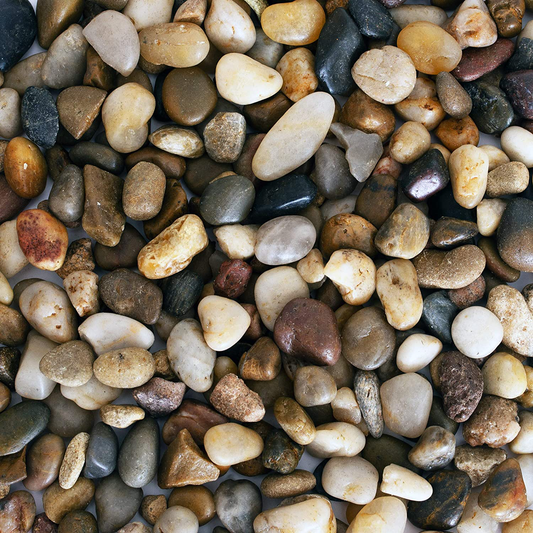 Galashield River Rocks Polished Pebbles Decorative Stones Natural Aquarium Gravel (5 Lb Bag) Animals & Pet Supplies > Pet Supplies > Fish Supplies > Aquarium Gravel & Substrates Galashield 2.0 Pounds 1-2 cm 