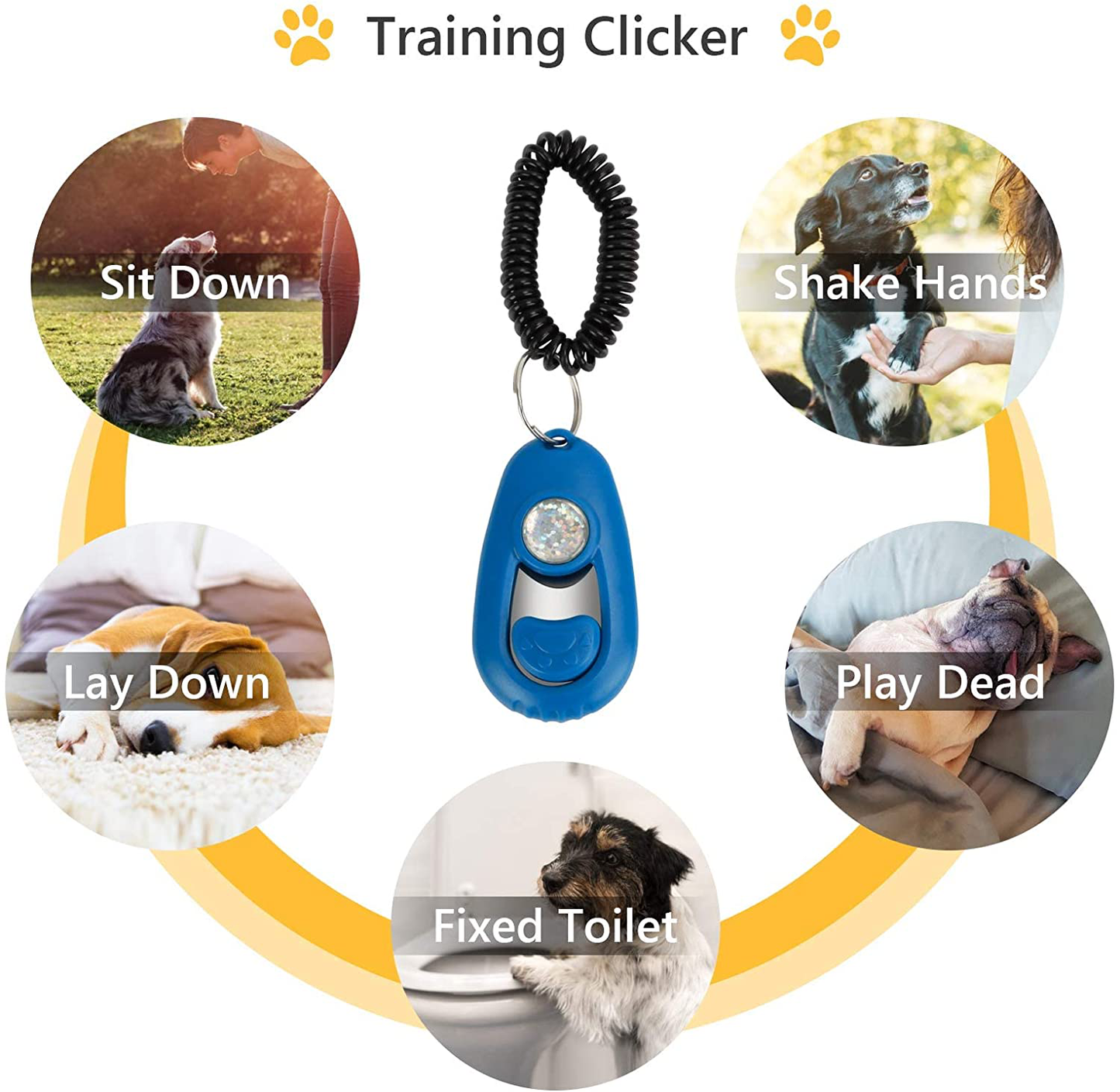 Fansteck Squeaky Dog Toys, Puppy Teething Chew Toys, Interactive Cute and Safe Stuffed Plush Squeaky Toys, Training Clicker with Wrist Strap, Durable and Washable, for Small Medium Dogs (13 Pack) Animals & Pet Supplies > Pet Supplies > Dog Supplies > Dog Toys Fansteck   