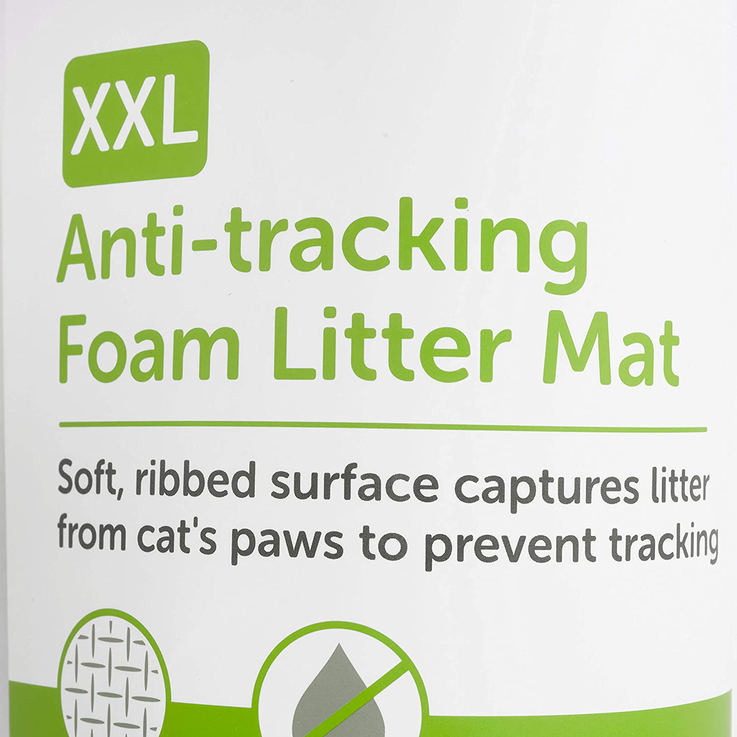 Petco Brand - so Phresh Geometric-Print Anti-Tracking Foam Cat Litter Mat