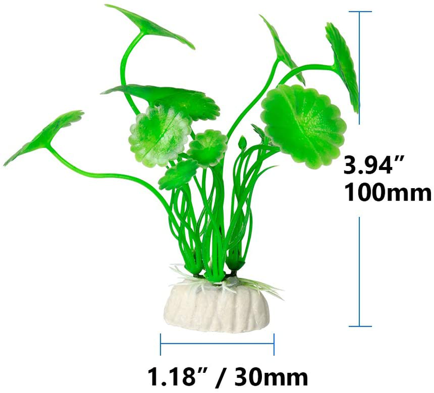 Feelers Artificial Seaweed Plants Aquarium Water Plants for Decoration Fish Tank Plastic Plant Décor Small Size 3.94 Inch Approximate Height, Green, Set of 12 Animals & Pet Supplies > Pet Supplies > Fish Supplies > Aquarium Decor Feelers   