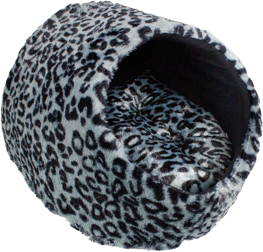 Downtown Pet Supply Cat Cave House and Kitty Bed, Extremely Cozy and Warm Mat (Grey) Animals & Pet Supplies > Pet Supplies > Cat Supplies > Cat Beds Downtown Pet Supply Grey  