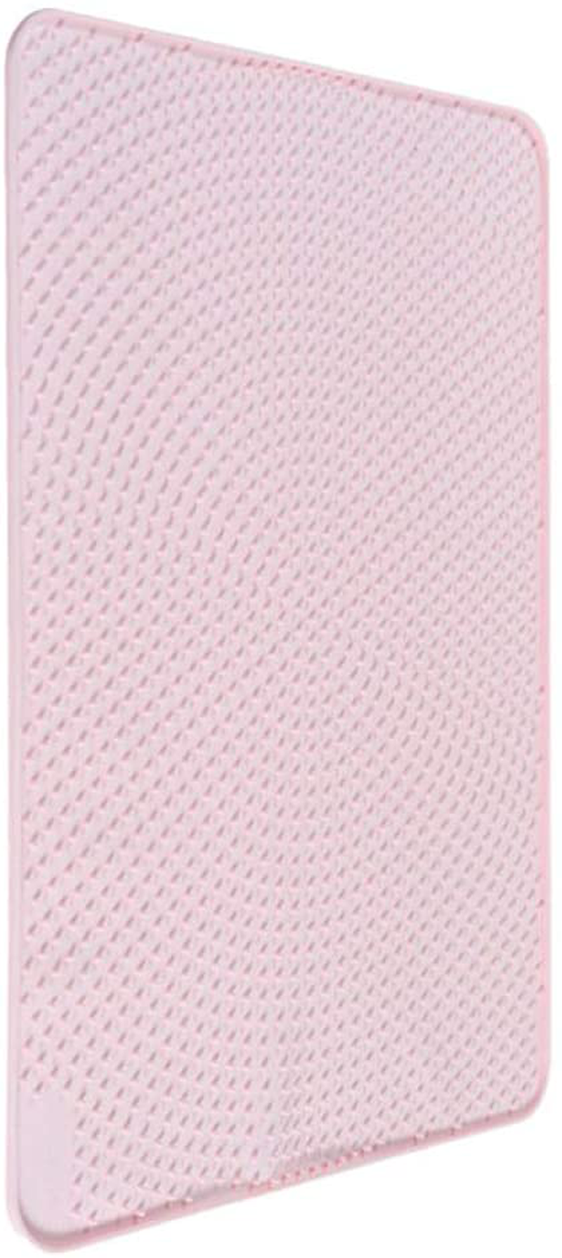 POPETPOP Cat Litter Mat Trapper Waterproof Cat Mat Litter Rug Easy Clean for Litter Box Anti-Slip Placemat for Cats (Pink) Animals & Pet Supplies > Pet Supplies > Cat Supplies > Cat Litter Box Mats POPETPOP   