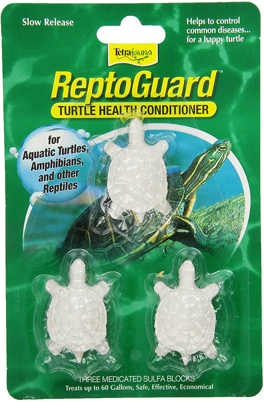 Tetrafauna Reptoguard Turtle Health Conditioner 3 Count, Slow-Release (19514) Animals & Pet Supplies > Pet Supplies > Reptile & Amphibian Supplies > Reptile & Amphibian Substrates Tetra   