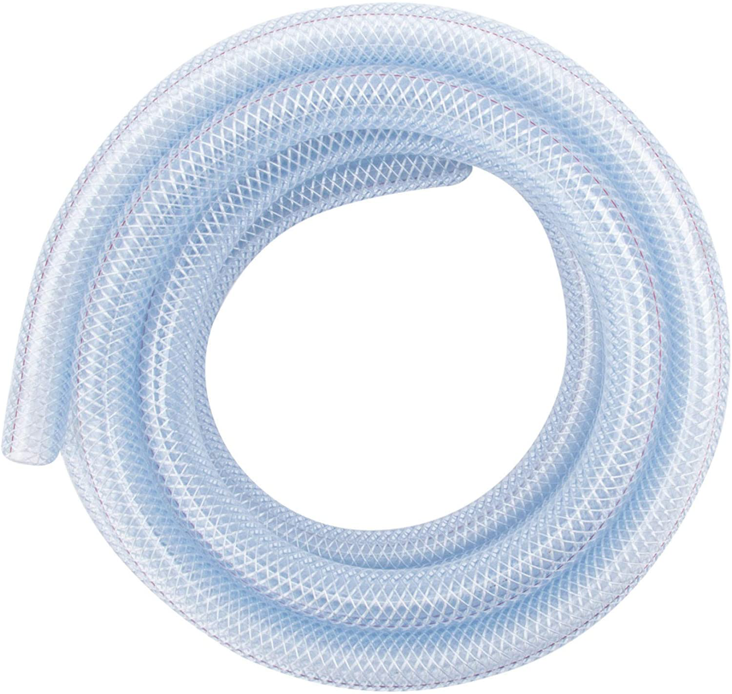 LDR Industries 516 B1210 Clear Braided Nylon Poly Tubing Flexible Non-Toxic, 1/2 Diameter X 10Ft, Finish, 10', 10 Feet Animals & Pet Supplies > Pet Supplies > Fish Supplies > Aquarium & Pond Tubing LDR Industries 1/2" x 10' - Pack of Four  