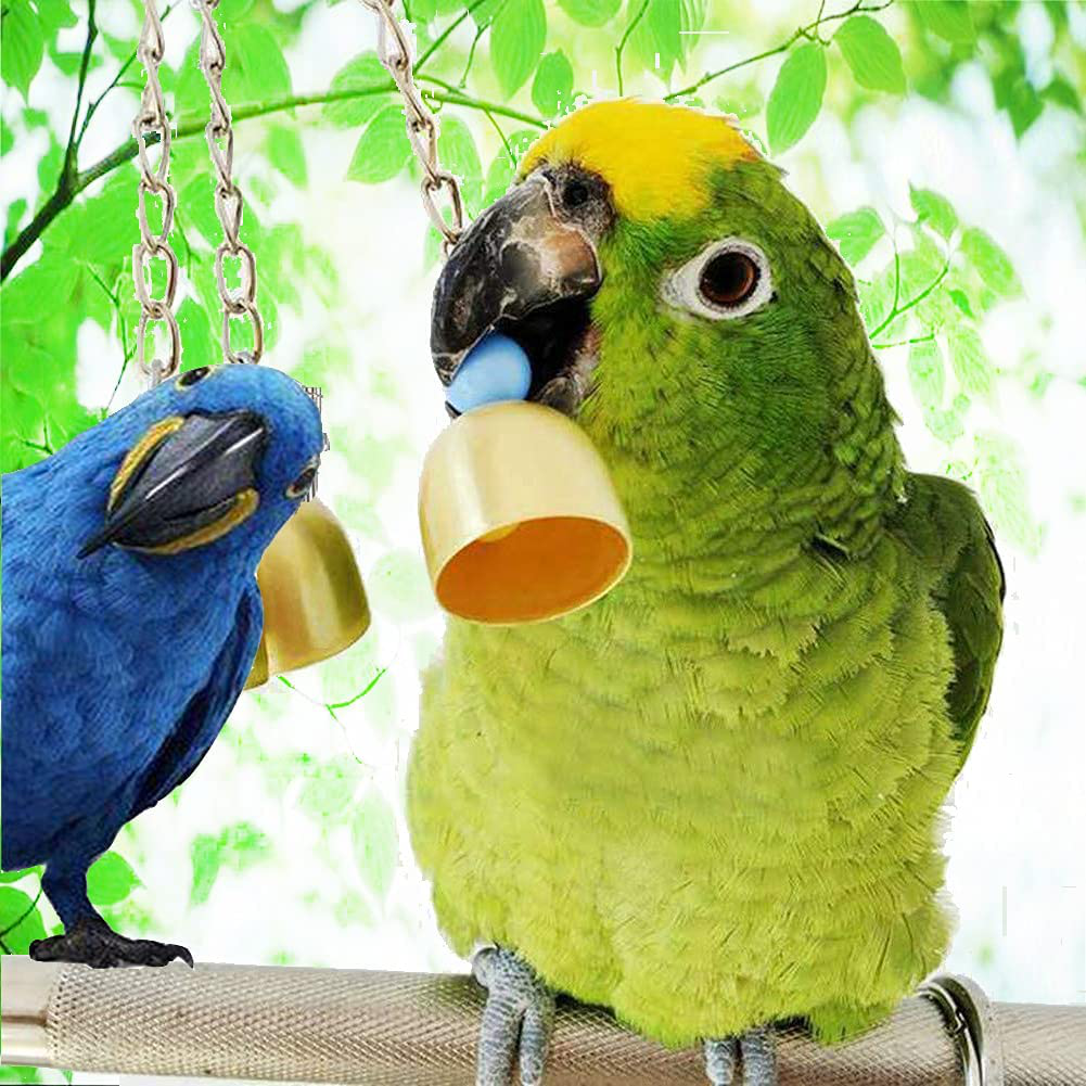 JIAYUE Bird Parrot Toys - 8 Pieces, Parrot Chewing Toys Bird Cage Accessories Perfect Bird Toy Used for Parakeets, Small Parrots, Conures, Macaws, Starlings, Finch Animals & Pet Supplies > Pet Supplies > Bird Supplies > Bird Toys JIAYUE   