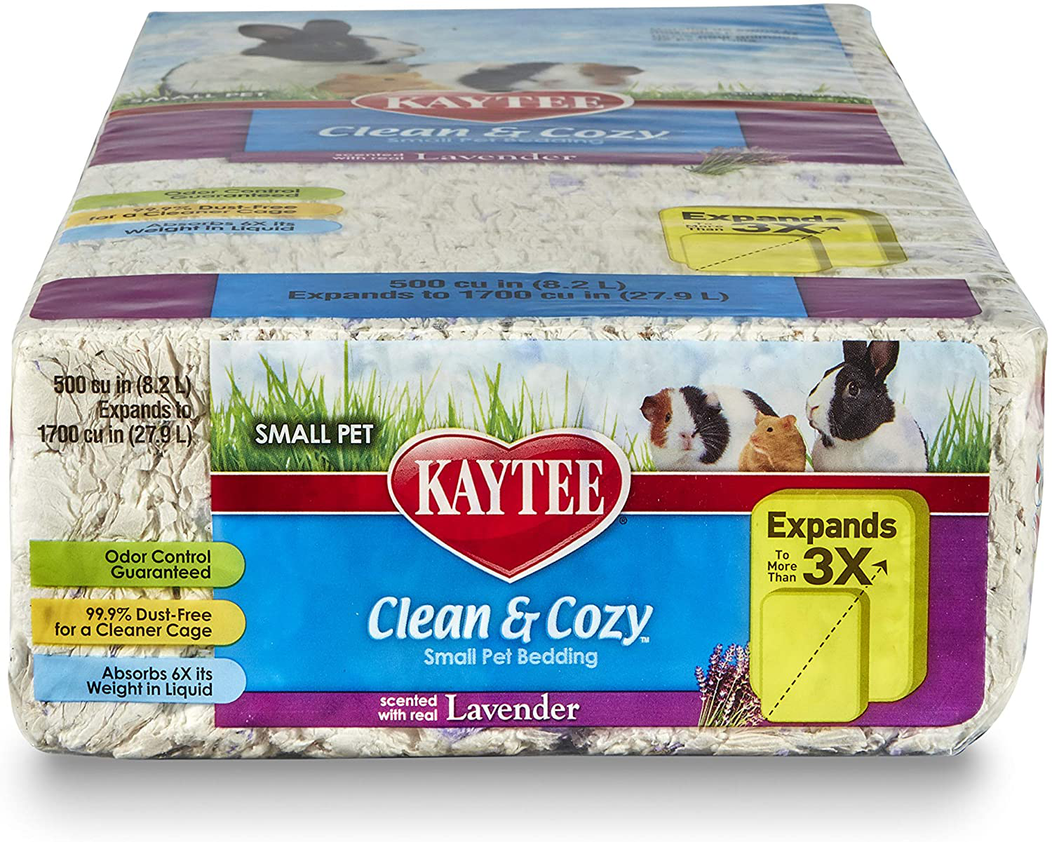 Kaytee Clean & Cozy Lavender Small Animal Pet Bedding 24.6 Liters Animals & Pet Supplies > Pet Supplies > Small Animal Supplies > Small Animal Bedding Kaytee   