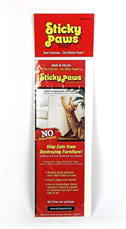 Sticky Paws Furniture Strips Animals & Pet Supplies > Pet Supplies > Cat Supplies > Cat Furniture Pioneer Pet   