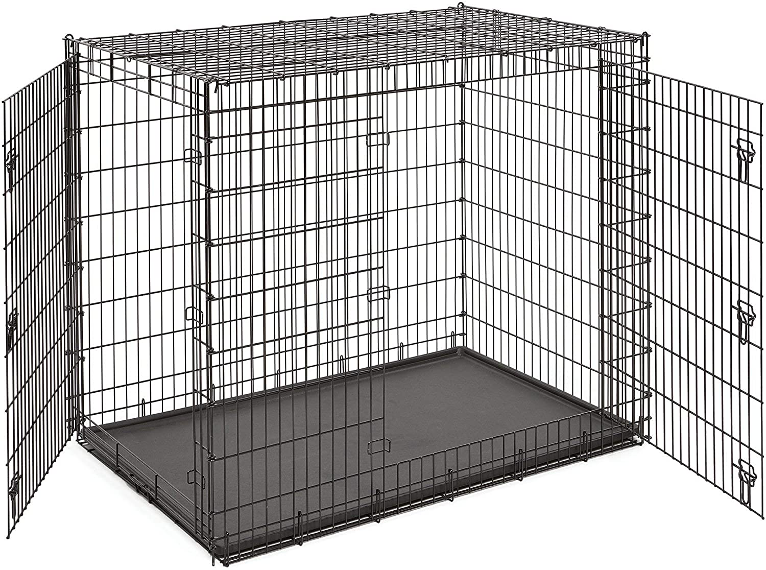 Midwest Homes for Pets XXL Giant Dog Crate | 54-Inch Long Ginormous Dog Crate Ideal for a Great Dane, Mastiff, St. Bernard & Other XXL Dog Breeds Animals & Pet Supplies > Pet Supplies > Dog Supplies > Dog Kennels & Runs MidWest Homes for Pets   