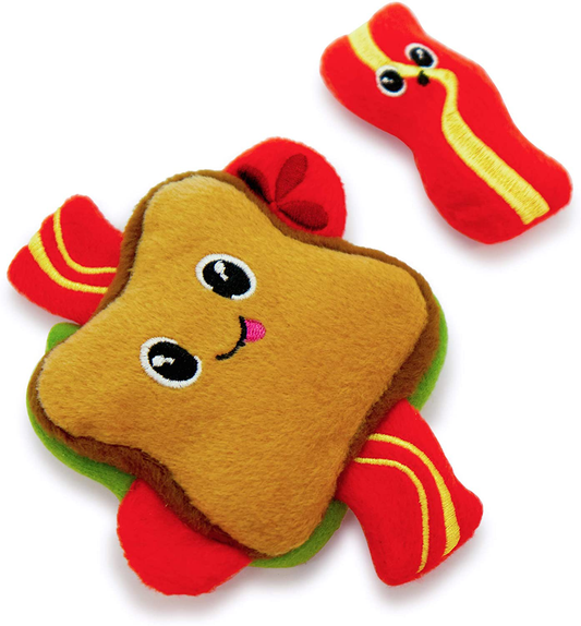 Pet Craft Supply Silly Snacks and Funny Food Crinkle Cuddling Catnip and Silvervine Interactive Cat Toys - Great for Indoor Cats and Kittens Animals & Pet Supplies > Pet Supplies > Cat Supplies > Cat Toys Pet Craft Supply BLT  