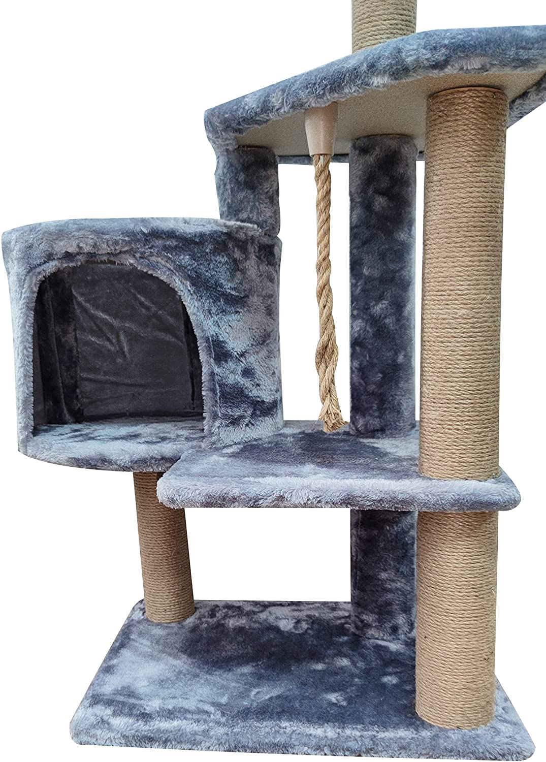 TINWEI Cat Tree Scratching Toy Activity Centre Cat Tower Furniture Scratching Posts