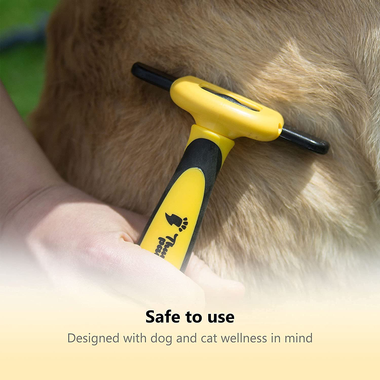 Thunderpaws Best Professional De-Shedding Tool and Pet Grooming Brush, D-Shedz for Breeds of Dogs, Cats with Short or Long Hair, Small, Medium and Large Animals & Pet Supplies > Pet Supplies > Dog Supplies > Dog Houses Thunderpaws   