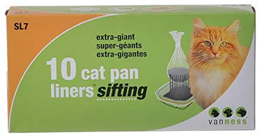 Van Ness Pureness Sifting Cat Pan Liners (7 Pack) Animals & Pet Supplies > Pet Supplies > Cat Supplies > Cat Litter Box Liners Van NESs   