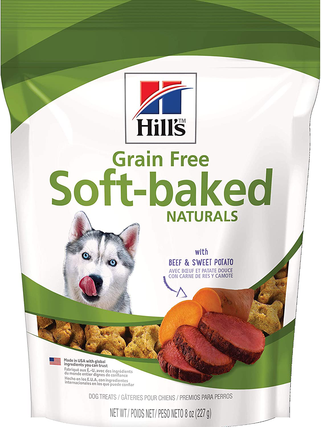 Hill’S Grain Free Soft-Baked Naturals Dog Treats Bundle Animals & Pet Supplies > Pet Supplies > Dog Supplies > Dog Treats Hill's Pet Nutrition Sales, Inc. Beef & Sweet Potatoes  