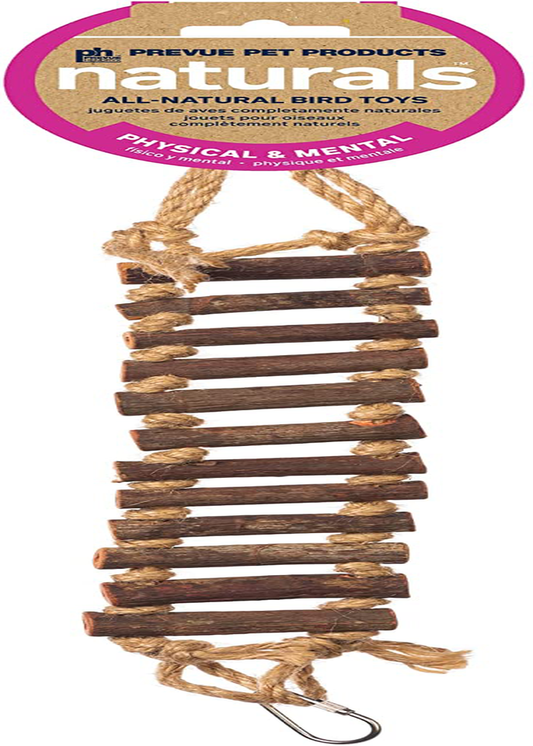 Prevue Hendryx 62806 Naturals Rope Ladder Bird Toy Animals & Pet Supplies > Pet Supplies > Bird Supplies > Bird Ladders & Perches Prevue Hendryx   