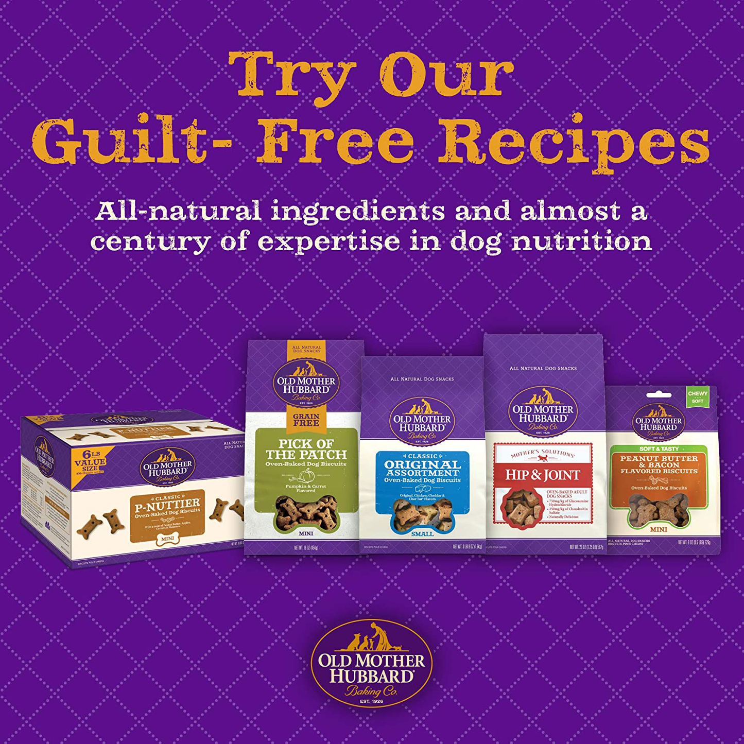 Old Mother Hubbard Classic P-Nuttier Peanut Butter Dog Treats, Oven Baked Crunchy Treats for Large Dogs, Natural, Healthy, Training Treats Animals & Pet Supplies > Pet Supplies > Small Animal Supplies > Small Animal Treats Old Mother Hubbard   