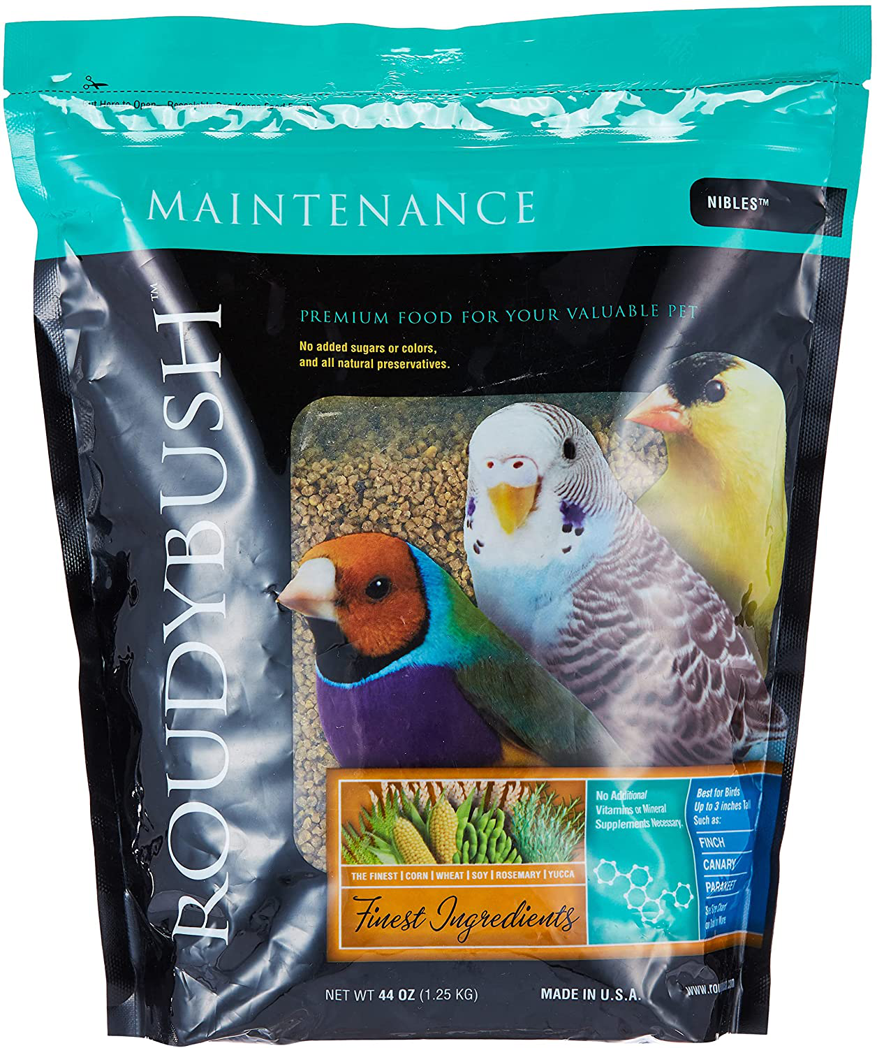 Roudybush Daily Maintenance Bird Food, Nibles, 44-Ounce Animals & Pet Supplies > Pet Supplies > Bird Supplies > Bird Food RoudyBush   