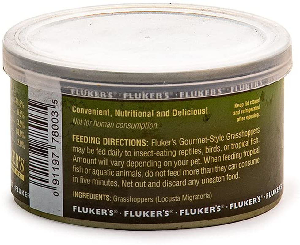 Fluker'S Gourmet Canned Food for Reptiles, Fish, Birds and Small Animals Animals & Pet Supplies > Pet Supplies > Reptile & Amphibian Supplies > Reptile & Amphibian Food Fluker Labs   