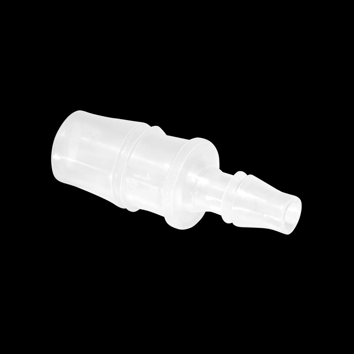 Feelers Plastic Hose Barb Reducer, 1/2" to 1/4" Barb Hose ID, Reducing Barb Brabed Fitting Mender Splicer Union for Coffee Maker and Aquarium Household Transport Fuel/Gas/Liquid/Air (Pack of 2) Animals & Pet Supplies > Pet Supplies > Fish Supplies > Aquarium & Pond Tubing Feelers   