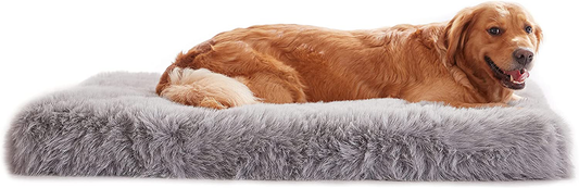 URGVANZ PET Orthopedic Dog Bed for Medium Large Dogs,Washable Removable Cover and Waterproof Lining Pillow Cushion Dog Bed,Warming Plush Faux Fur Pet Bed Mattress for Medium Extra Large Dogs Animals & Pet Supplies > Pet Supplies > Dog Supplies > Dog Beds URGVANZ PET   