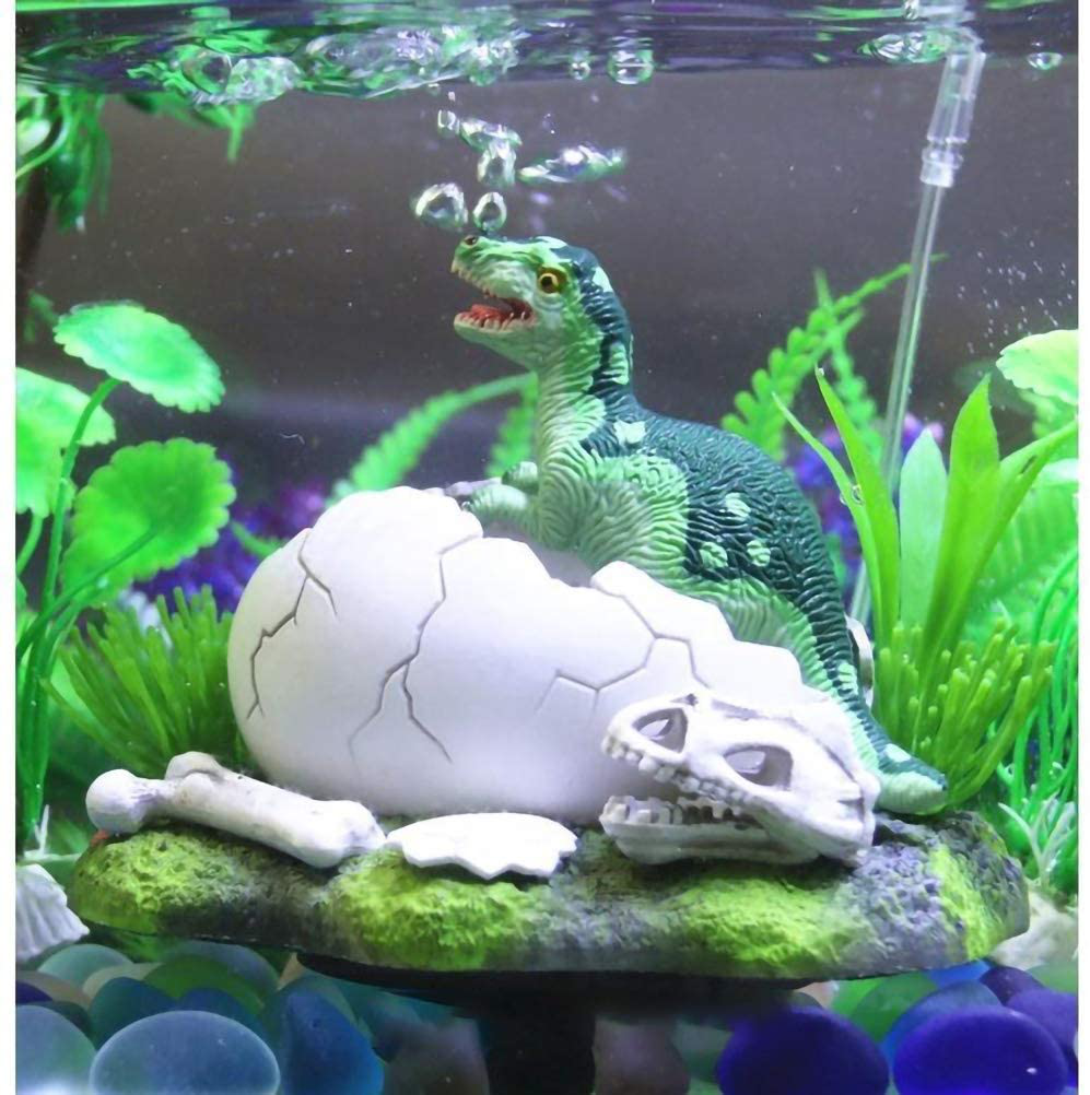 AVOICE Aquarium Ornaments - New Born Baby Dinosaur Live Action Safe for Freshwater and Saltwater Tanks Animals & Pet Supplies > Pet Supplies > Fish Supplies > Aquarium Decor AVOICE   